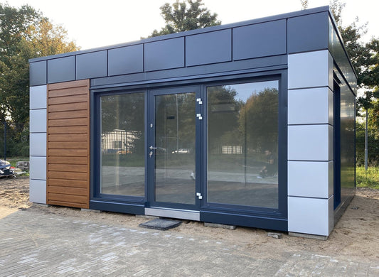 Bürocontainer vom Typ „London“, 6,00 x 5,00 m