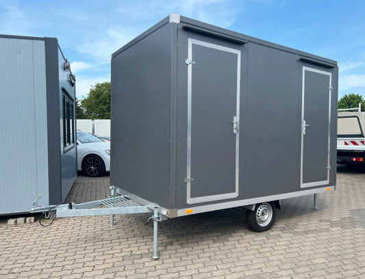 WC-Anhänger Damen/Herren mit Toilette