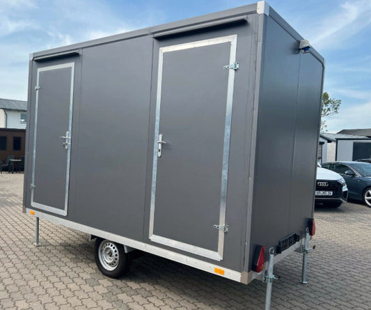 WC-Anhänger Damen/Herren mit Toilette