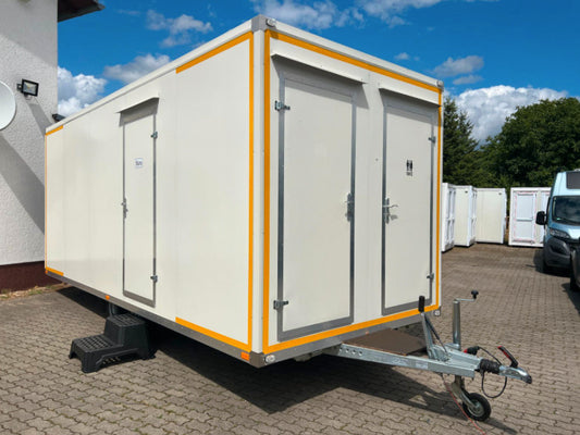 6,00 - m Büro-Anhänger mit Küchenzeile und WC