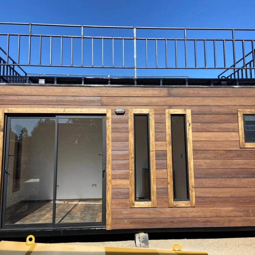 Modulare Container-Cafeteria