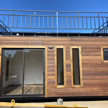 Modulare Container-Cafeteria