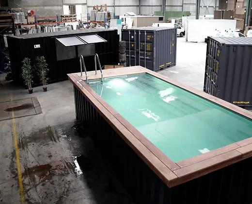 40-Fuß-Poolcontainer