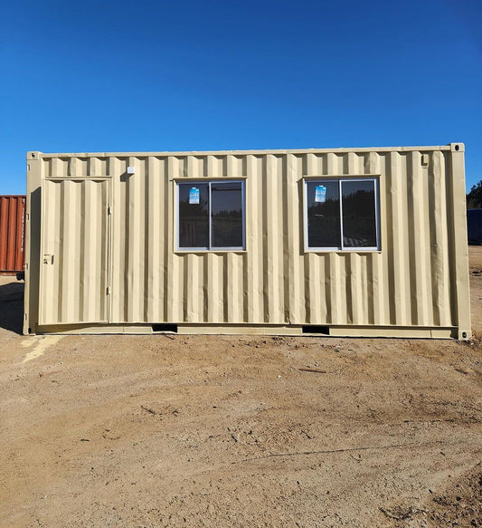 Büro aus einem Schiffscontainer, 24 m² (Ref: 10882)