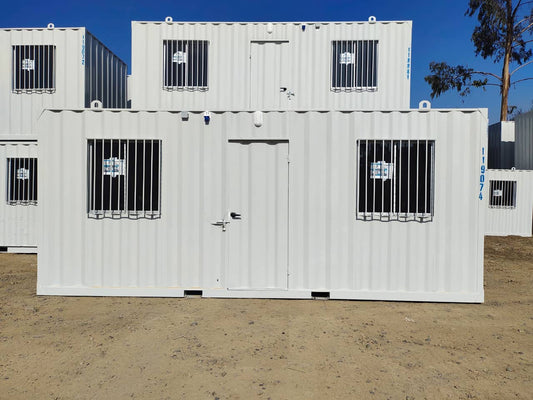 20-Fuß-Bürocontainer mit Bad. (Ref: 1101)