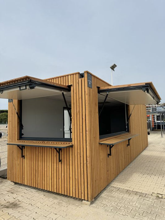Ladencontainer (Imbissstand – Büro – Kiosk)