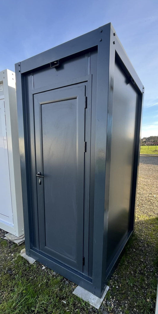 Einfaches WC-Sanitärmodul – Farbe Gris