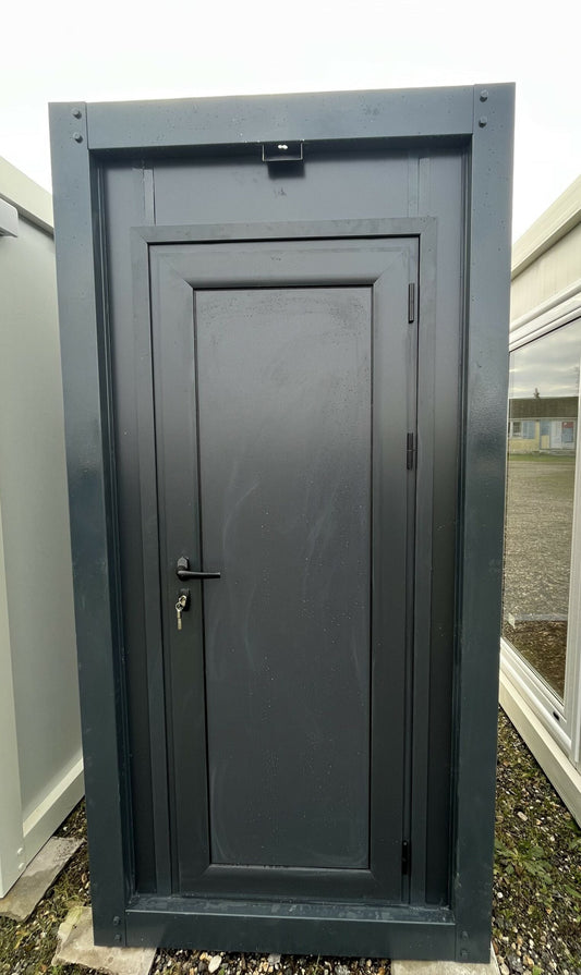 Einfaches WC-Sanitärmodul – Farbe Gris