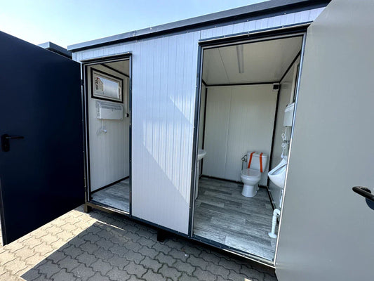 WC-Container, WC-Container, Doppelkabinen-WC-Container (Ref: 3993)