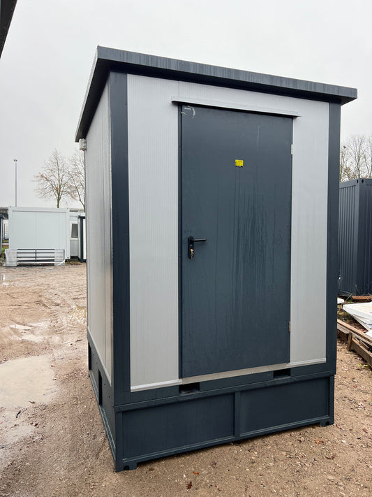 Sanitärcontainer 2,00 x 2,00 m mit Dusche und Spülkasten